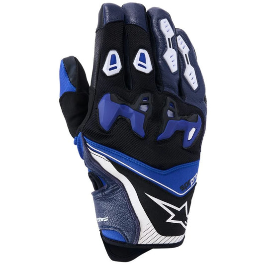 Racinghandsker SP-R Pro, herre – Sort/Blå/Marineblå/Hvid, str. S fra Alpinestars – primært produktbillede