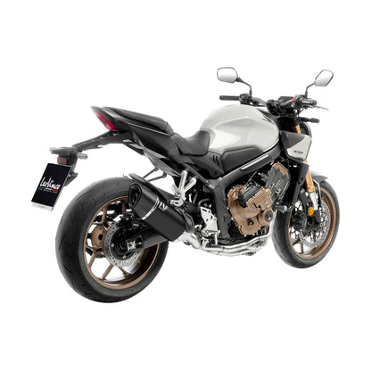 Honda CBR650R (19-26) m.fl. LeoVince LV-14 R komplet udstødning – rustfri – mat sort – ekstra produktvisning af udstødningssystem, design og detaljer 2