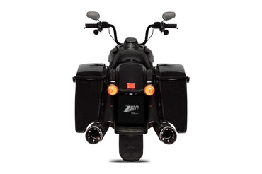 Harley-Davidson Touring (17-24) 4,5" Slash Cut slip-ons, krom – Zard – produktbillede 2