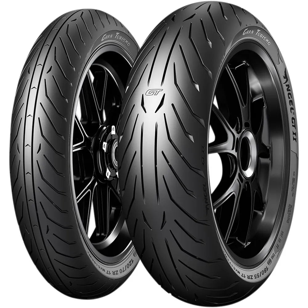 Pirelli Angel GT II 120/70 R19 60V TL – fordæk – originalt Pirelli fordæk med sikkert greb, stabilitet og god holdbarhed på lange ture. Køb hos Mo2parts.