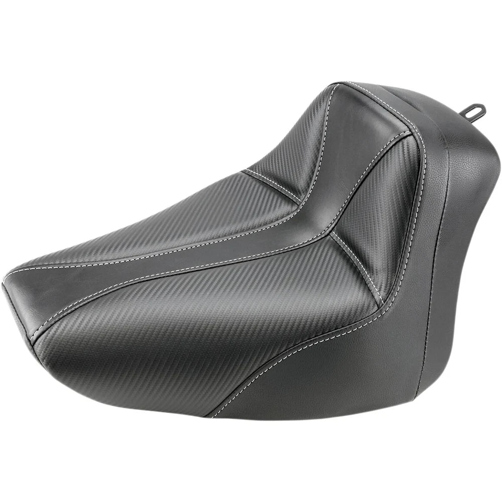 Harley-Davidson Softail (00-07) Dominator solosæde Smooth/ Stitched grå syning – Saddlemen