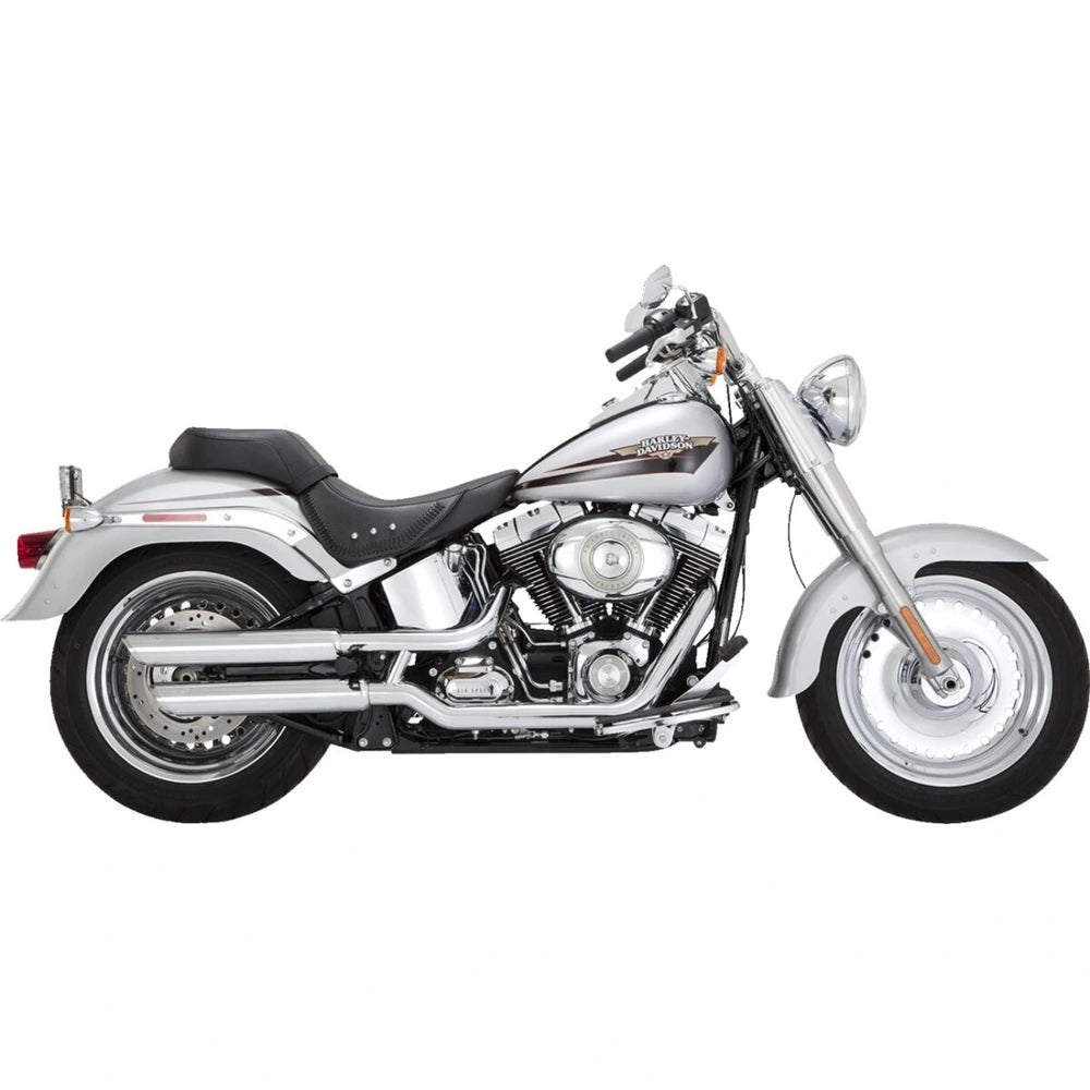 Harley-Davidson Softail (07-17) 3" Twin Slash slip-on, krom – Vance & Hines