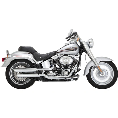 Harley-Davidson Softail (07-17) 3" Twin Slash slip-on, krom – Vance & Hines