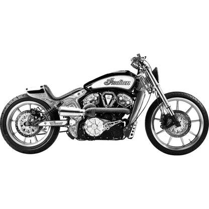 Bridgestone Battlecruise H50 130/90B16 73H TL – fordæk – originalt Bridgestone fordæk med let styring, komfort og stabilitet til tunge cruisere. Køb hos Mo2parts. Produktbillede 5.
