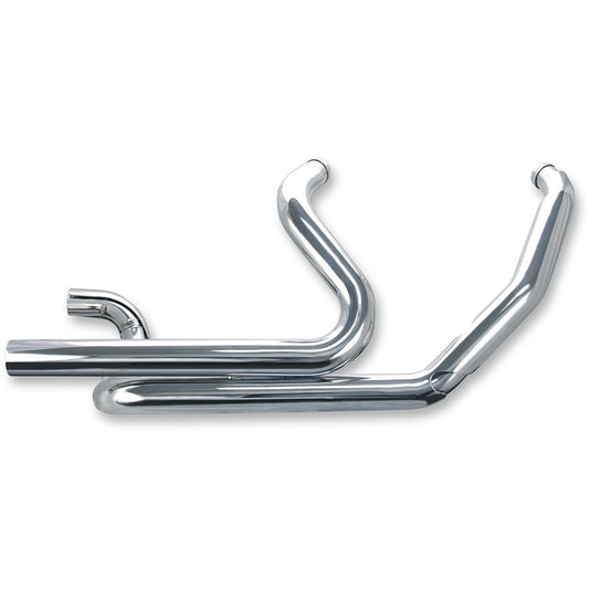 Harley-Davidson Touring (95-08) Power Tune Dual Headers, krom – S&S Cycle