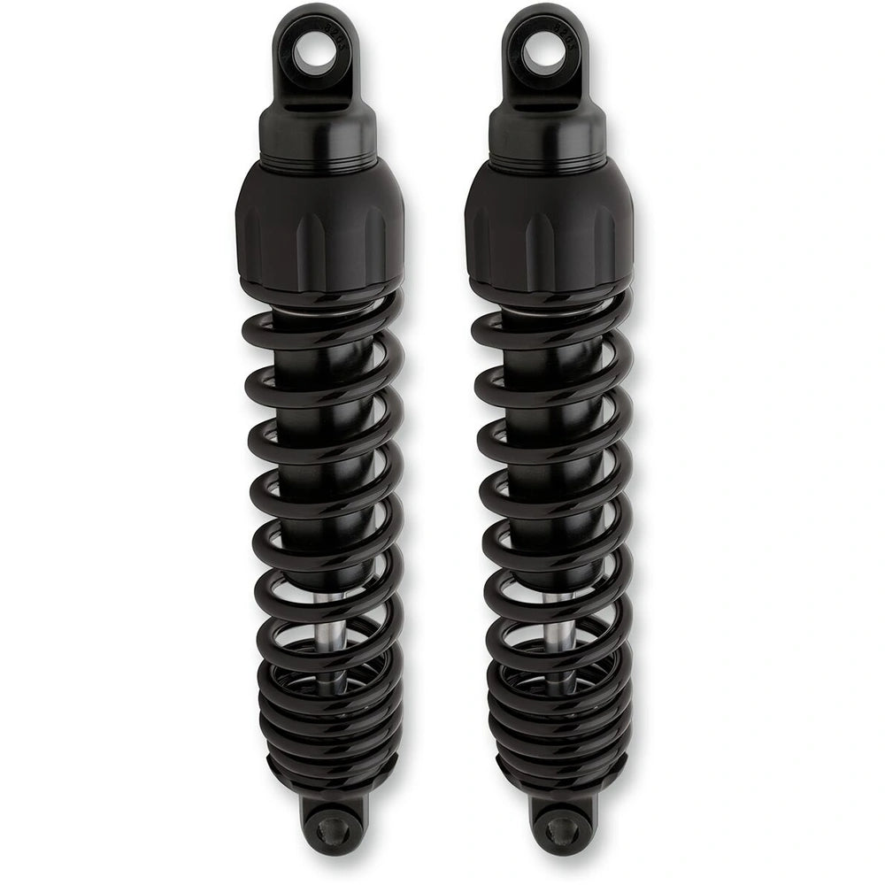 Harley-Davidson Touring-modeller (80-26) 444 FST støddæmpersæt, 343 mm, Super Duty, sort – Progressive Suspension støddæmper til mere kontrol og komfort