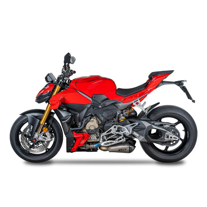 Ducati Panigale V4 / Streetfighter V4 (25-26) Underbody slip-on, titanium – Spark – produktdetalje fra alternativ vinkel, billede 6
