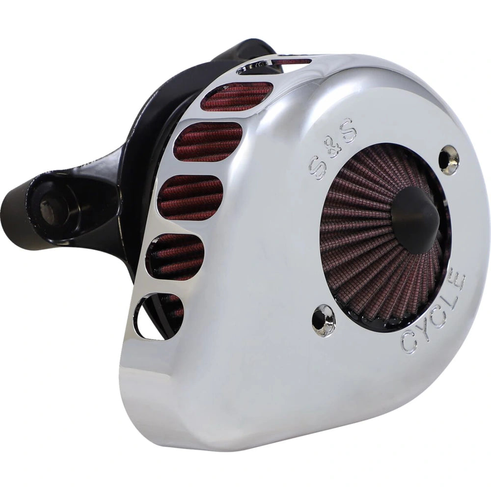Harley-Davidson modeller (08-17) Air Stinger Stealth Air Cleaner Kit, Air Stinger / Stealth, Teardrop, krom – S&S Cycle – ekstra produktvisning 2