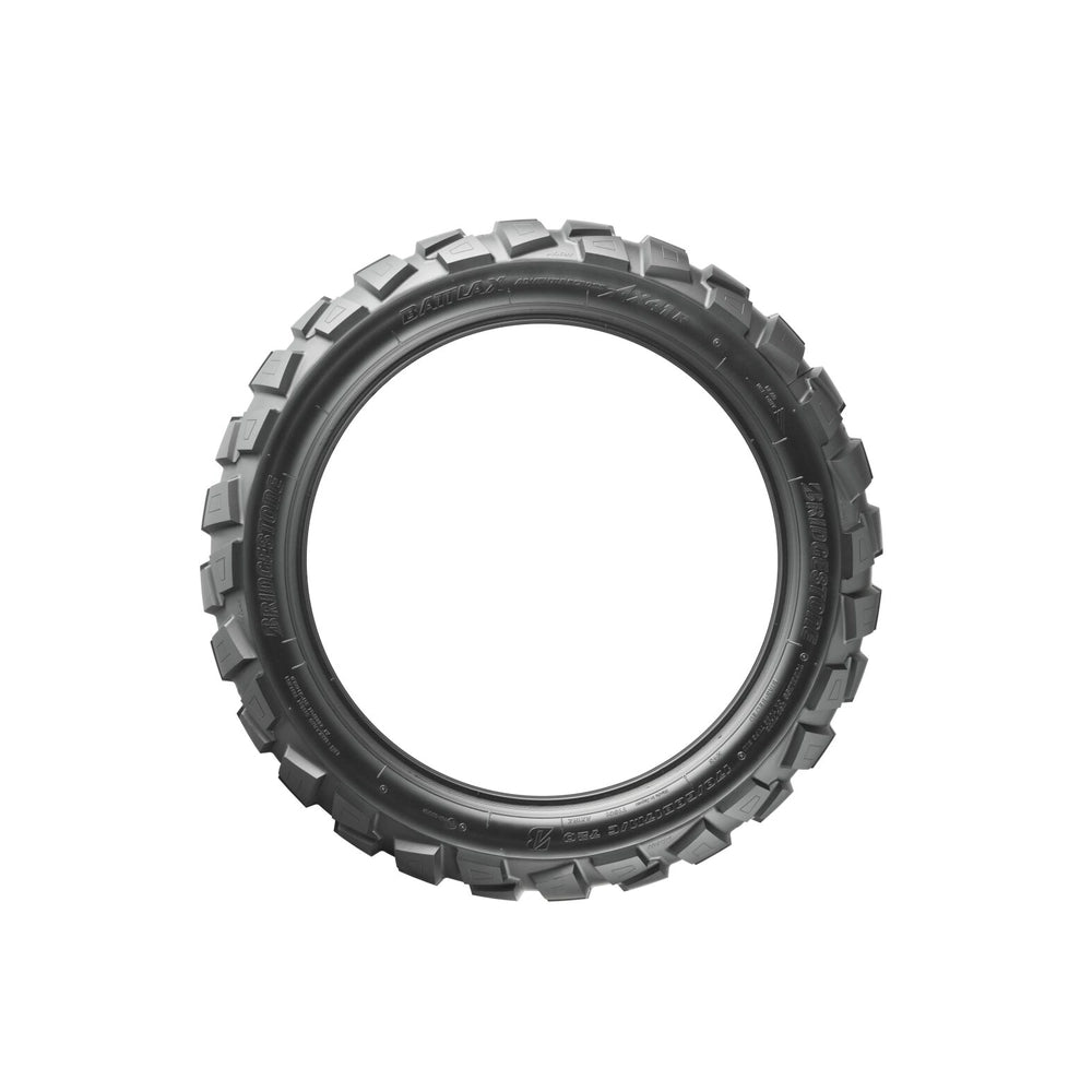 Bridgestone Battlax Adventurecross AX41 140/80B17 67Q TL – bagdæk – originalt Bridgestone bagdæk med stærkt trækgreb og robust kontrol i terræn. Køb hos Mo2parts. Produktbillede 3.