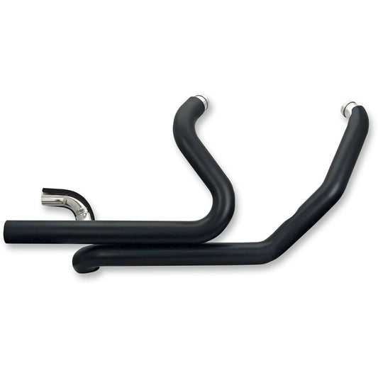 Harley-Davidson Touring (95-08) Power Tune Dual Headers, sort / Ceramic – S&S Cycle