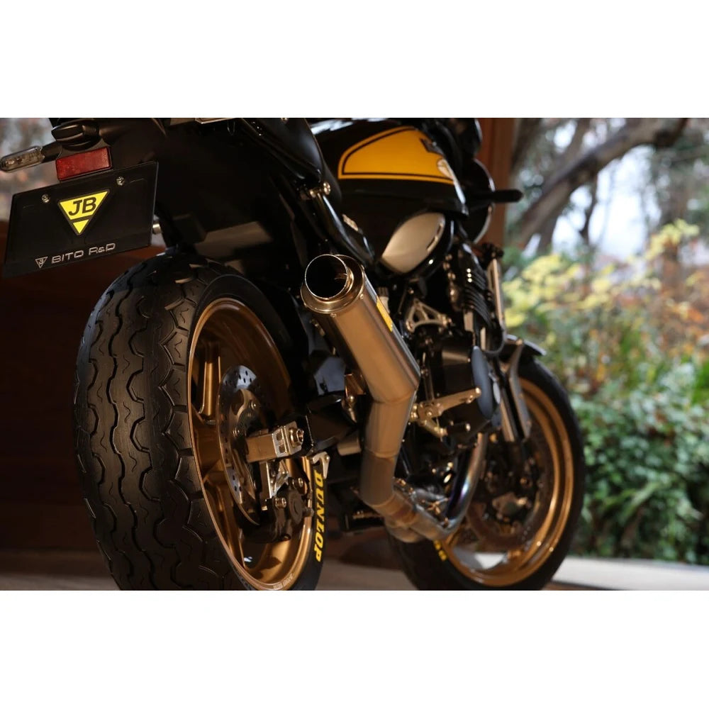 Dunlop TT100 GP 130/80-18 66H TT – bagdæk – originalt Dunlop bagdæk med klassisk TT-look med moderne greb. Køb hos Mo2parts. Produktbillede 3.