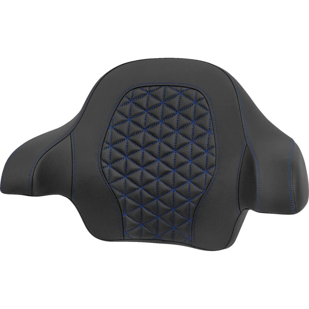 Harley-Davidson Touring (14-25) Roadsofa ryglæn / pude Blue Stitching/ Gripper – Saddlemen