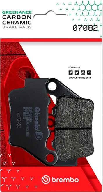 Detaljebillede 3 af BMW CE 04 26 bremseklodser – Brembo Genuine CC 07082