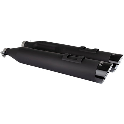Harley-Davidson Touring (17-26) Razorback 450 slip-on, sort – Vance & Hines – detalje af beslag, samlinger og konstruktion 7