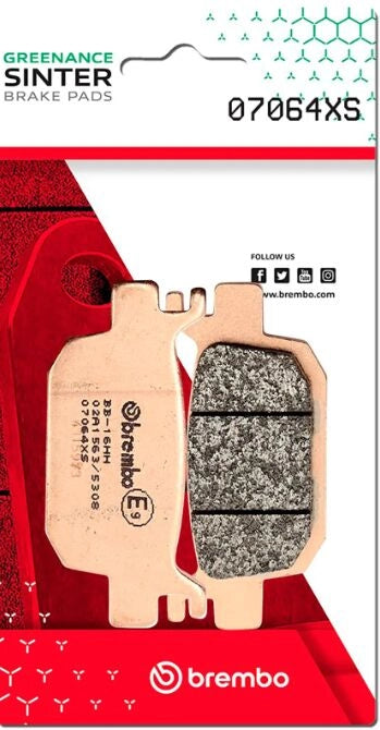 Ekstra produktbillede af Honda SH 300 I 07-20 bremseklodser – Brembo XS 07064XS