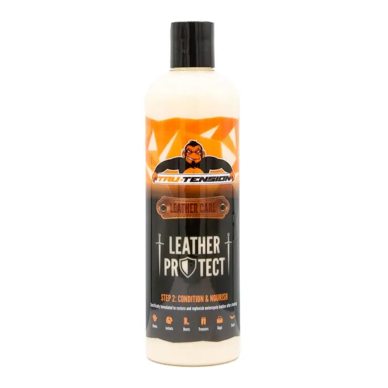 Tru-Tension Leather Protect – læderbeskyttelse til MC, 400 ml