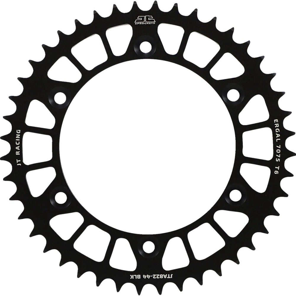 Bagtandhjul 44T, 520 – aluminium, JTA822.44BLK – JT Sprockets