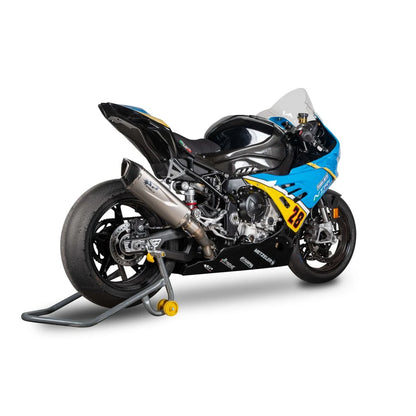 BMW M 1000 R / M 1000 RR / S 1000 RR (19-26) Force komplet udstødning, titanium – Spark – produktdetalje fra alternativ vinkel, billede 4