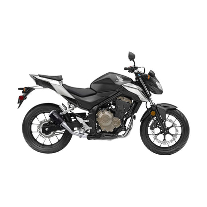 Honda CB500F (16-19) m.fl. LeoVince LV-10 slip-on – rustfri