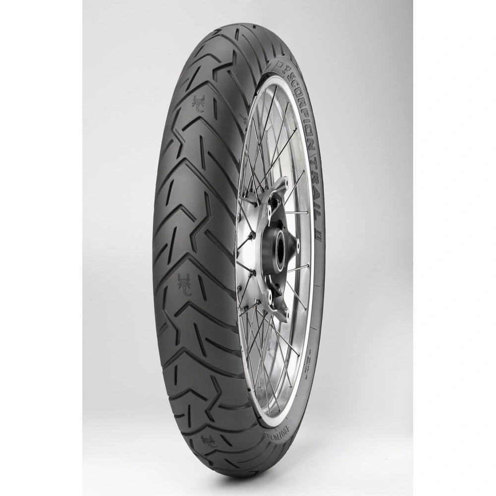 Pirelli Scorpion Trail II 120/70 ZR19 60W TL – spec. D – bagdæk – originalt Pirelli bagdæk med alsidigt greb på både asfalt og grus. Køb hos Mo2parts.