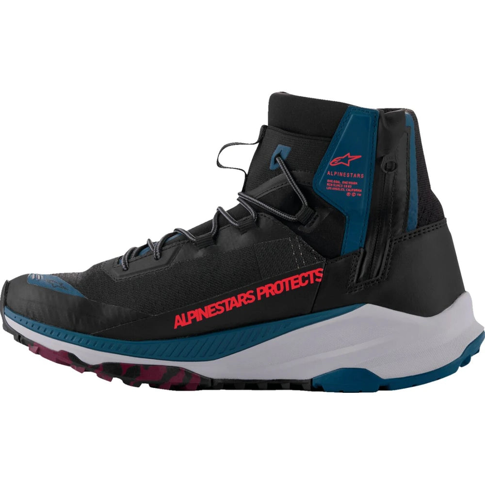 MC sko Speedforce XR, herre – Sort/Grå/Grøn, str. US 11.5 fra Alpinestars – produktdetalje 2