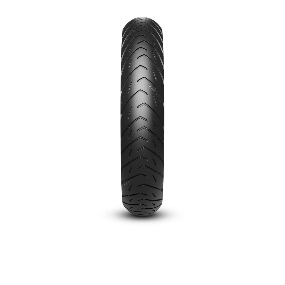Metzeler Tourance Next 2 120/70R19 60V TL spec. B – fordæk – ekstra visning af dækkets profil, mønster og konstruktion.