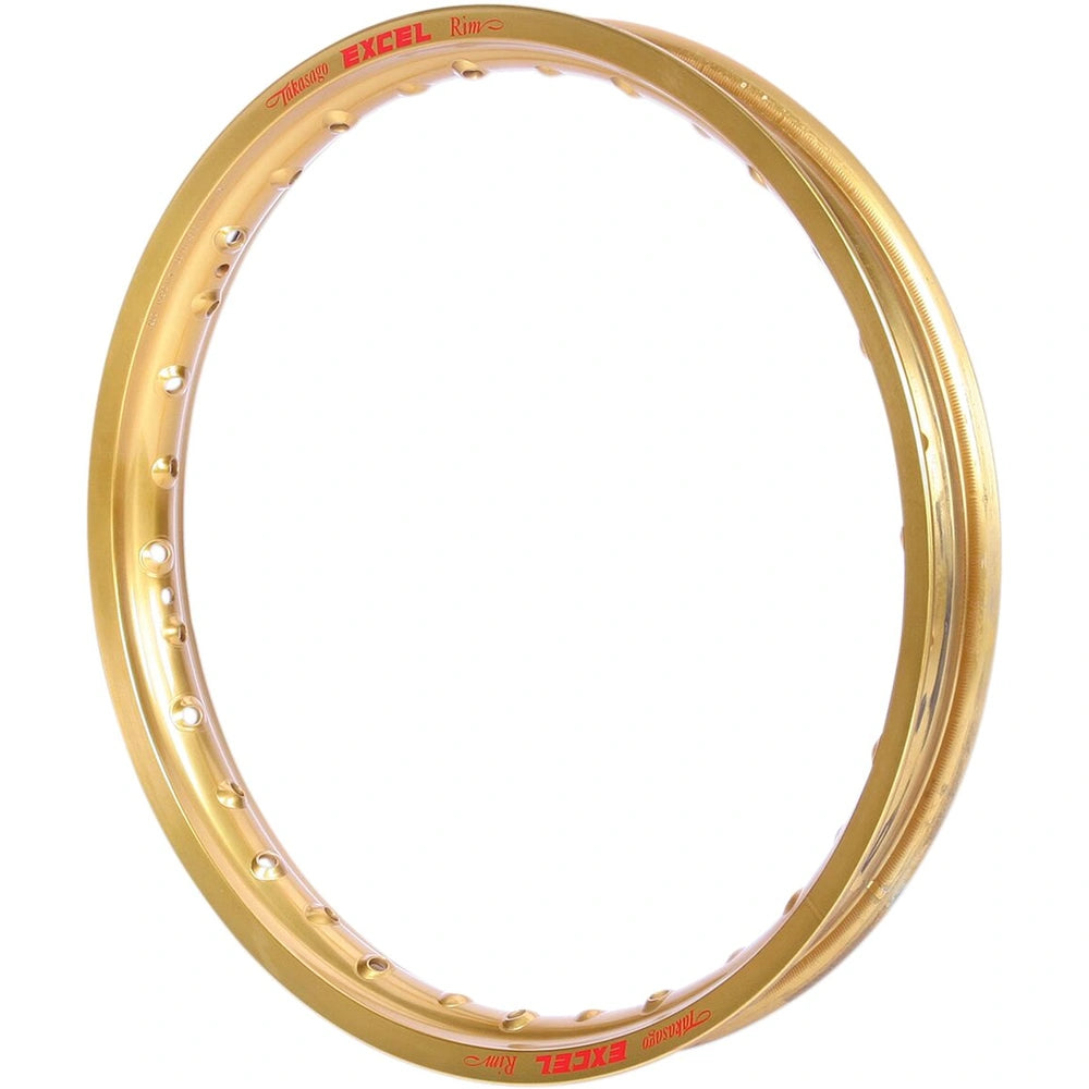 Excel Takasago MX/Enduro fælg 19x1.85, bag, 32H til Honda 2002–2024 – guld – Excel hjuldel til MX, Enduro eller Supermoto