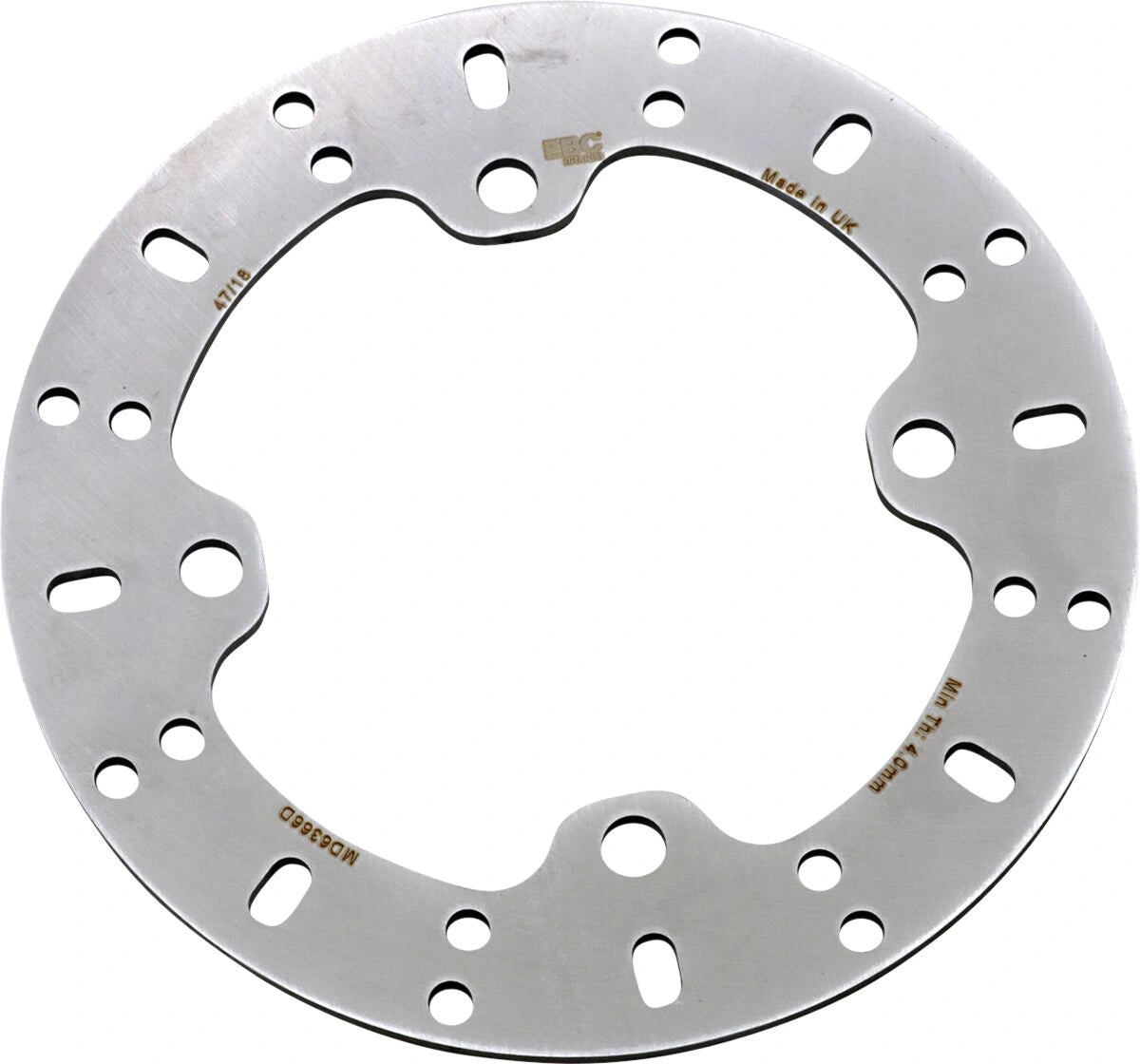 Bremseskive foran/bag til Can-Am Commander 800R 11-19 m.fl., 215mm – EBC MD6366D