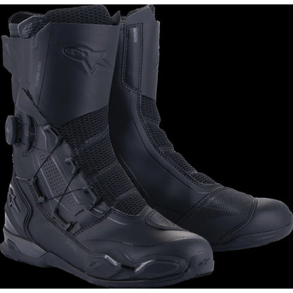 Racingstøvler SP-X BOA Drystar®, herre – Sort/Mørkegrå, str. EU 43 / US 9 fra Alpinestars – primært produktbillede