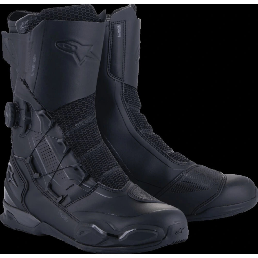 Racingstøvler SP-X BOA Drystar®, herre – Sort/Mørkegrå, str. EU 40 / US 6.5 fra Alpinestars – primært produktbillede