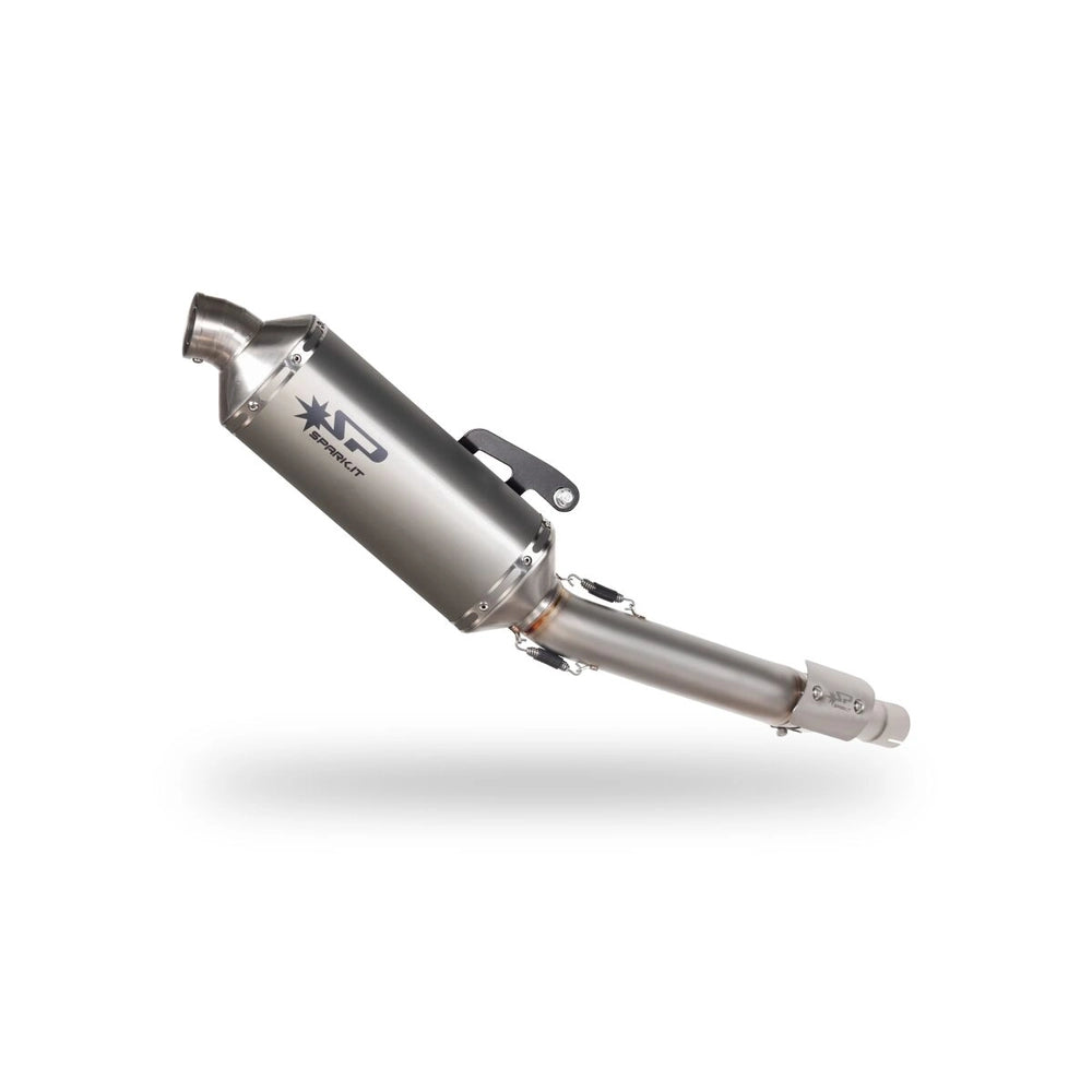 Yamaha Ténéré 700 (19-26) Dakar slip-on, titanium – Spark – fritlagt produktvisning
