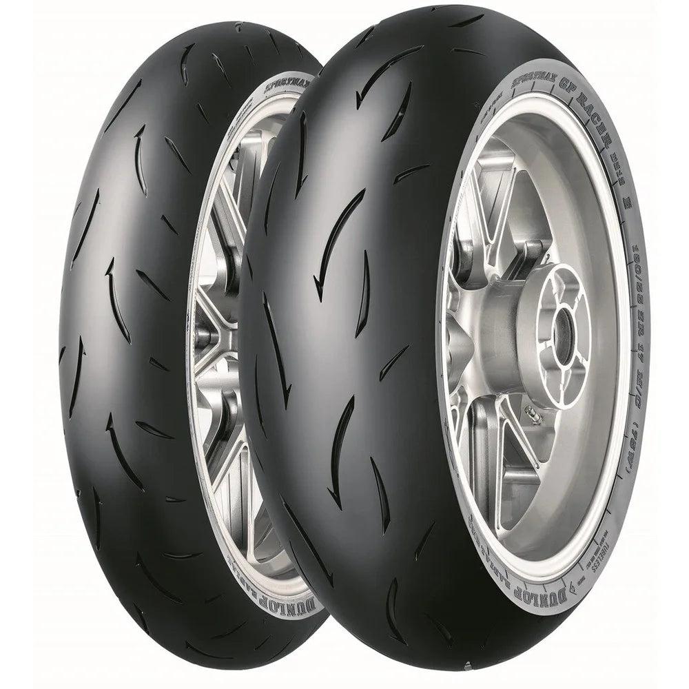 Dunlop GP Racer D212 200/55R17 (78W) TL Medium – bagdæk – originalt Dunlop bagdæk med racegreb og præcis feedback. Køb hos Mo2parts.