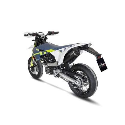 Husqvarna 701 Supermoto (17-24) m.fl. LeoVince Nero komplet udstødning – rustfri – sort – ekstra produktvisning af udstødningssystem, design og detaljer 5