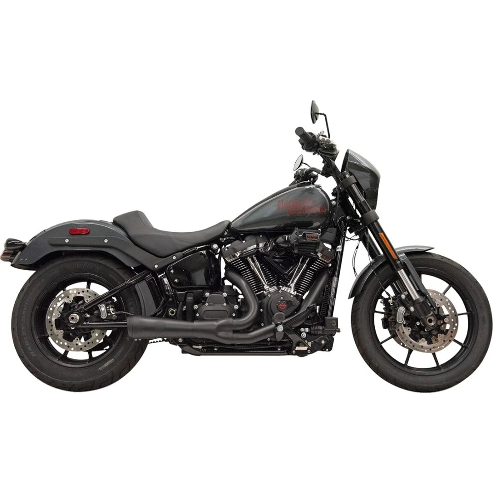 Harley-Davidson Softail (18-25) 2-i-1 The Ripper komplet udstødning, sort – 1S75RBE – Bassani