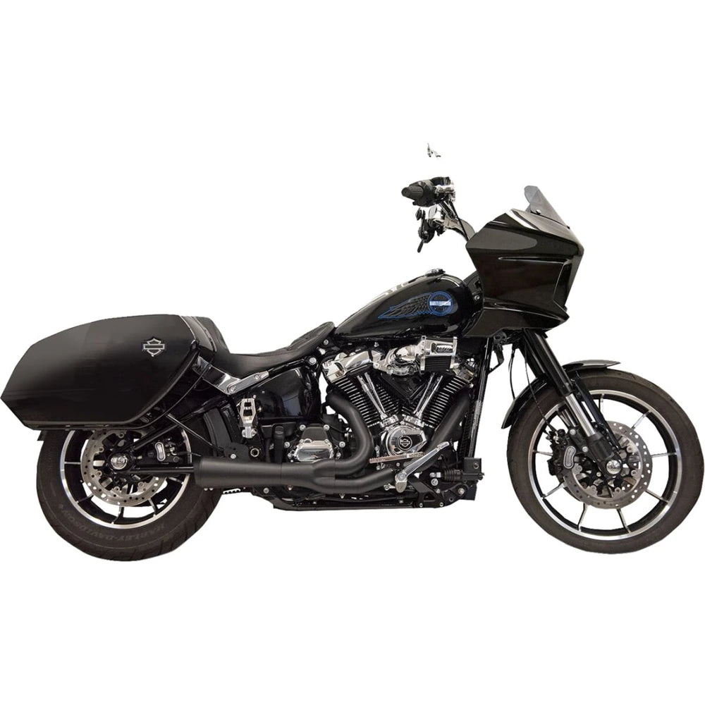 Harley-Davidson Softail (21-25) 2-i-1 Ripper komplet udstødning, sort – Bassani