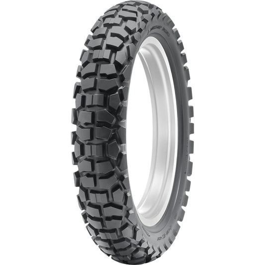 Dunlop D605 4.10-18 59P TT – bagdæk – originalt Dunlop bagdæk med alsidigt dual-sport greb. Køb hos Mo2parts.