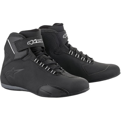 MC sko Sektor Waterproof, herre – Sort, str. EU 42 / US 9 fra Alpinestars – primært produktbillede