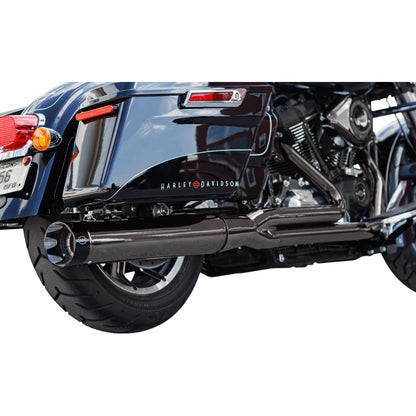 Harley-Davidson Touring (17-24) 2-into-1 Sidewinder Exhaust System, Lava Chrome – S&S Cycle – ekstra produktvisning 2