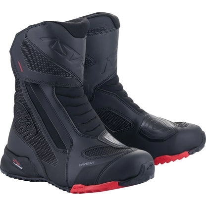 Racingstøvler RT-7 Drystar®, herre – Sort/Rød, str. EU 46 / US 11.5 fra Alpinestars – primært produktbillede
