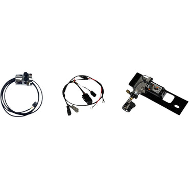Legend Suspension Harley-Davidson Touring (15-25) AIR-A luftaffjedring, 13", krom – produktbillede 2, varenr. 13110158
