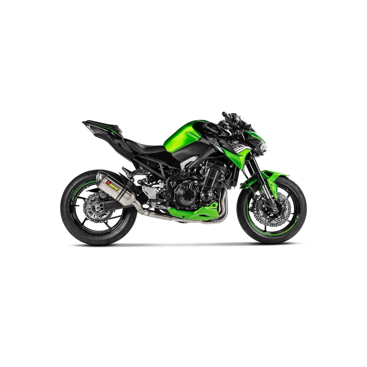 Akrapovič E-K9R7 forrør – nærbillede af produktdetaljer