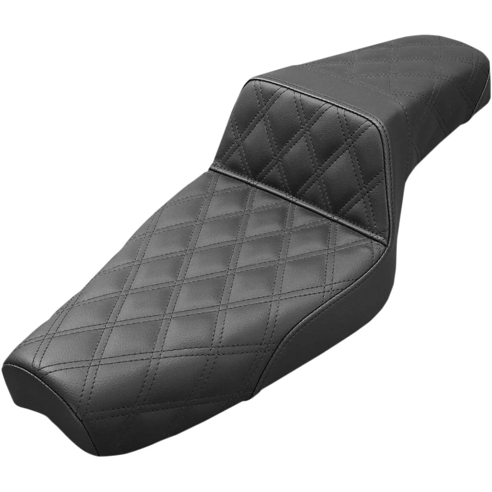 Harley-Davidson Sportster (80-03) Step-Up 2-up sæde Full Lattice Stitch – Saddlemen