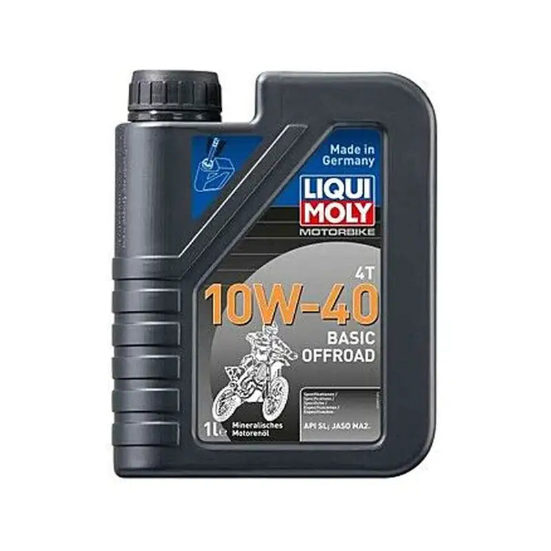 MC olie, 10W-40 – LIQUI MOLY Motorbike 4T Basic Offroad – Mineralsk – 1 L