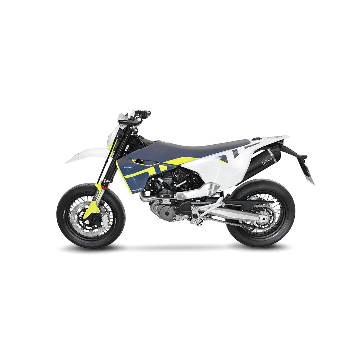 Husqvarna 701 Supermoto (17-24) m.fl. LeoVince Nero komplet udstødning – rustfri – sort