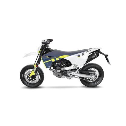 Husqvarna 701 Supermoto (17-24) m.fl. LeoVince Nero komplet udstødning – rustfri – sort