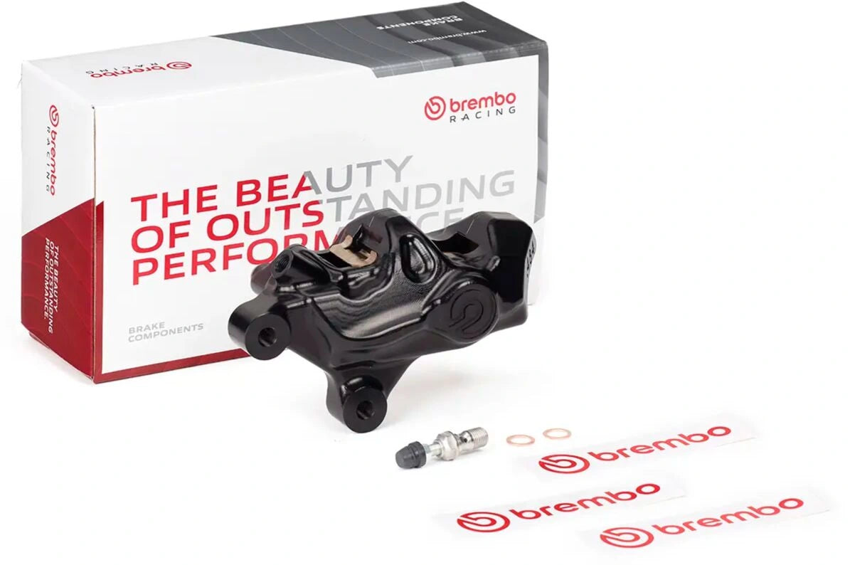 Ekstra produktbillede af H-D Road Glide 99-06 bremsekaliber – Brembo 484 Logonero