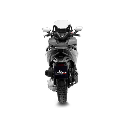 Honda NSS 350 (21-24) LeoVince Nero slip-on – rustfri – ekstra produktvisning af lyddæmper, finish og detaljer 4