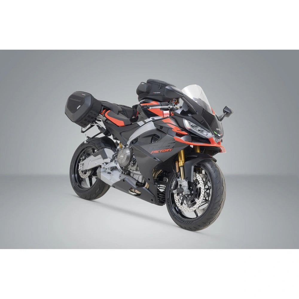 Aprilia RS 660 ABS (23-24) PRO BLAZE H sidetaske Set with EDGE Protection & Heat Guard – SW-Motech – produktbillede 2