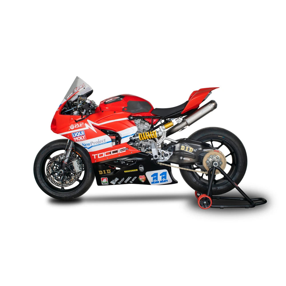 Ducati Panigale 959 / V2 (16-24) komplet udstødning, titanium – Spark – produktdetalje fra alternativ vinkel, billede 5