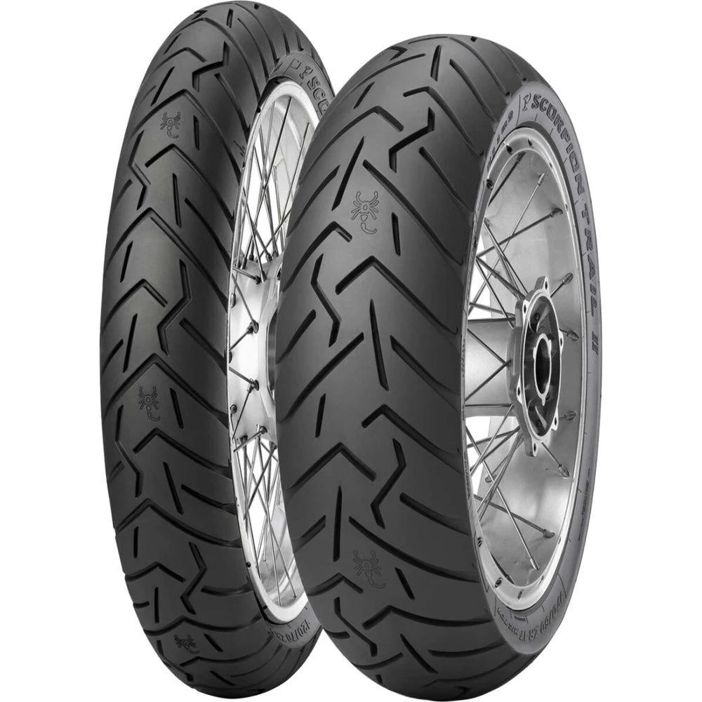 Pirelli Scorpion Trail II 140/80 R17 69V TL – bagdæk – originalt Pirelli bagdæk med alsidigt greb på både asfalt og grus. Køb hos Mo2parts.